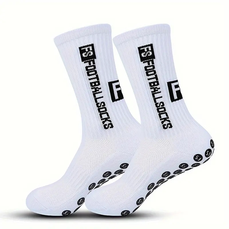 Badminton Grip - Calzini da calcio antiscivolo comodi e