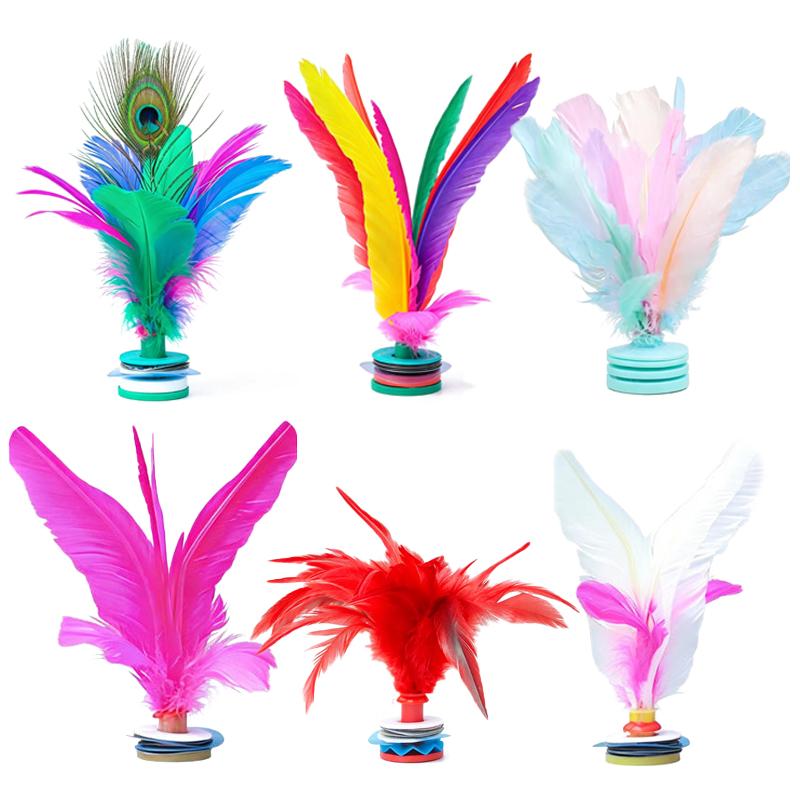 Feather Shuttlecock - 1 Pezzo di Volano Colorato con