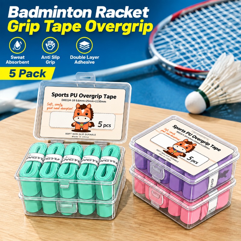 Badminton Grip - Nastro per Impugnatura Racchetta da Badminton