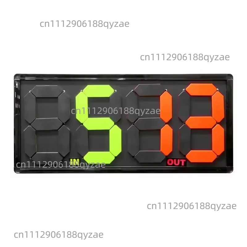 Scoreboard Digital - Tabellone per Sostituzioni Calcio a Doppia