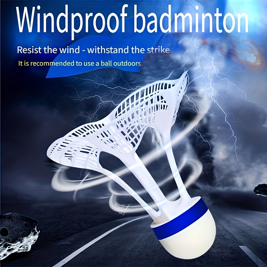Badminton Materi - 8 pezzi, volani da badminton resistenti