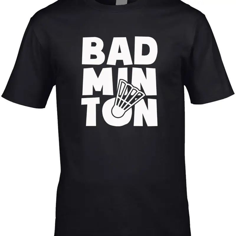 Badminton Shuttlecock - Maglietta da Uomo per Badminton Divertente