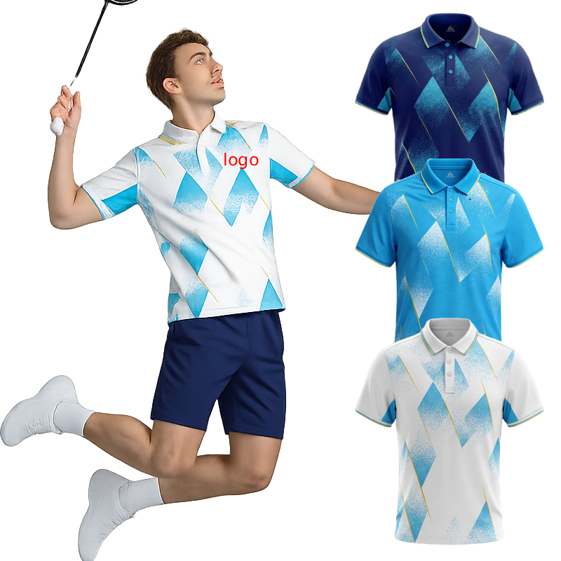 Badminton Jersey - Polo da Badminton per Uomo con
