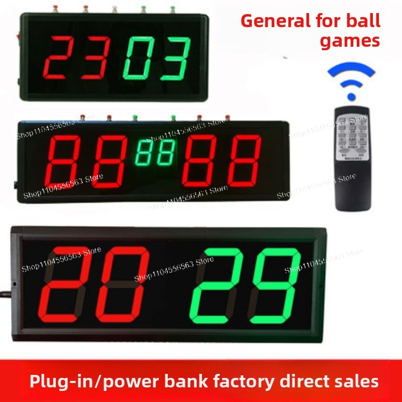 Scoreboard Digital - Contatore di punti digitale con telecomando,