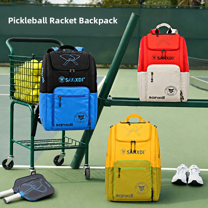 Badminton Racket - Borsa sportiva Peak, grande capacità, borsa