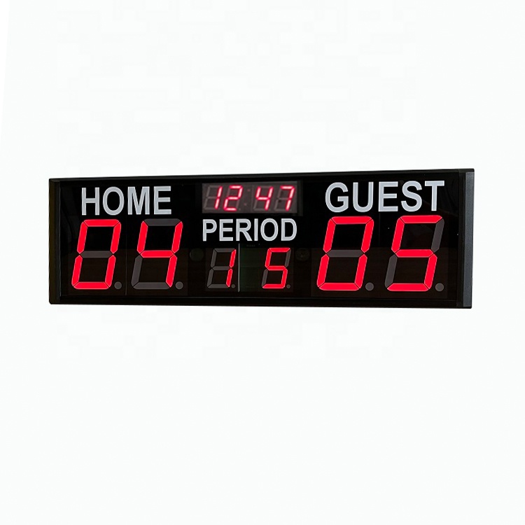 Scoreboard Digital - Tabellone Segnapunti Digitale per Basket/Tennis/Pallavolo, 4