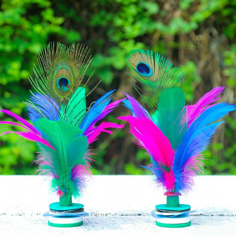 1 Pezzo di Volano Colorato con - Feather Shuttlecock recensione e prezzo