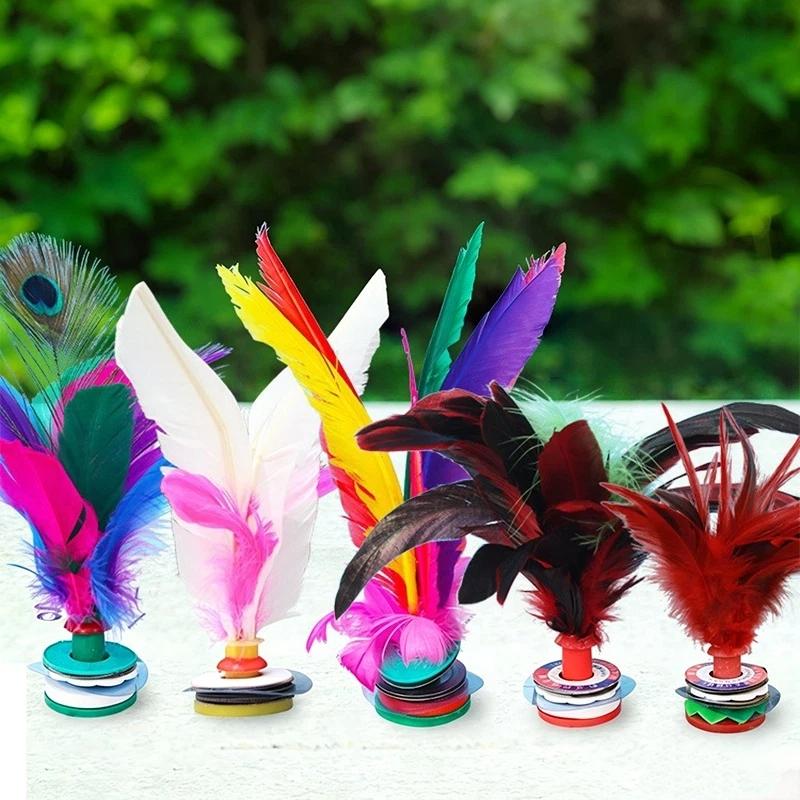 1 Pezzo di Volano Colorato con - Feather Shuttlecock recensione e prezzo