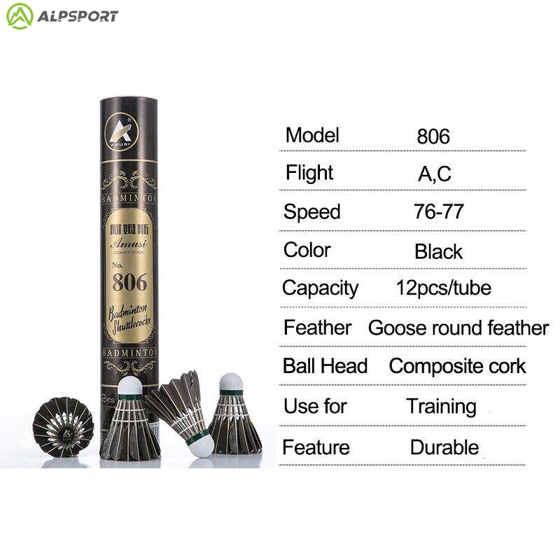 Volani da badminton ALP 806 12 - Feather Shuttlecock recensione e prezzo