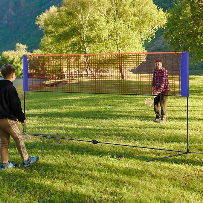 Rete da badminton portatile di - Badminton Net recensione e prezzo