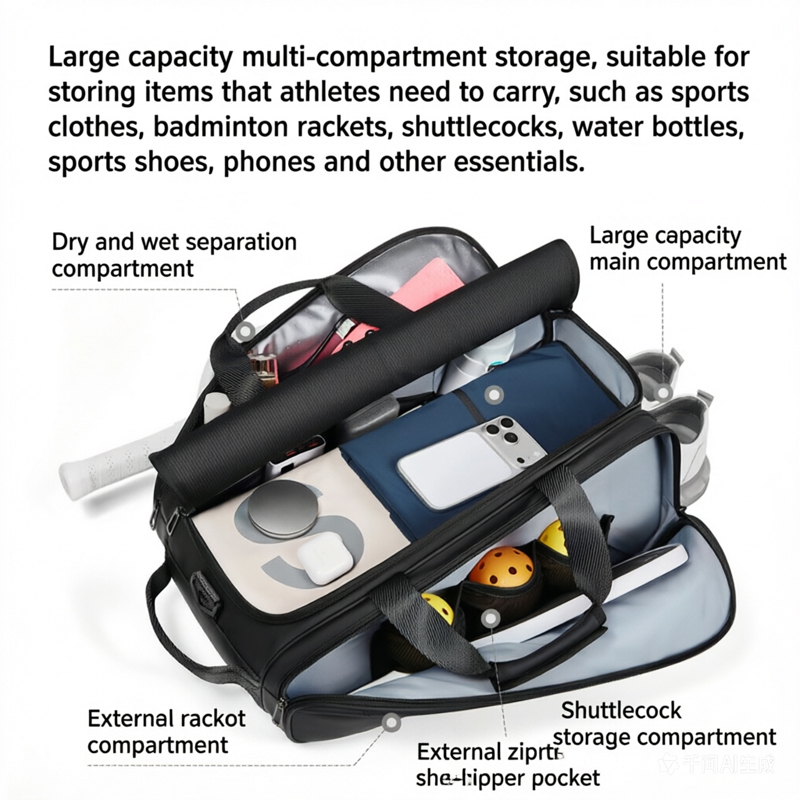 Zaino Professionale per Racche - Badminton Bag recensione e prezzo