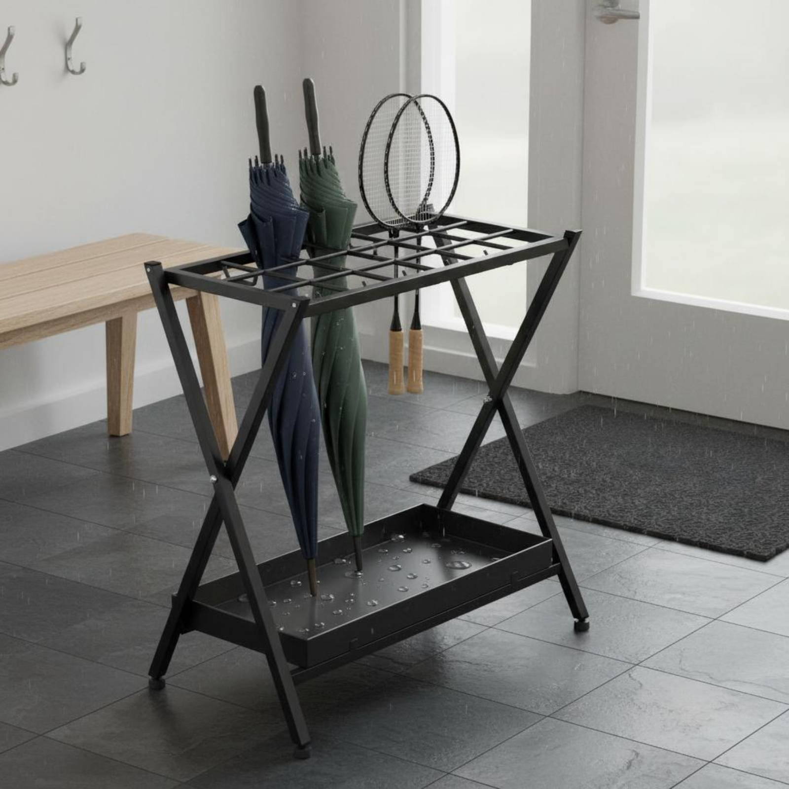 Supporto Pieghevole per Racche - Badminton Racket recensione e prezzo