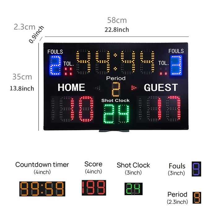 Tabellone Segnapunti Digitale  - Scoreboard Digital recensione e prezzo
