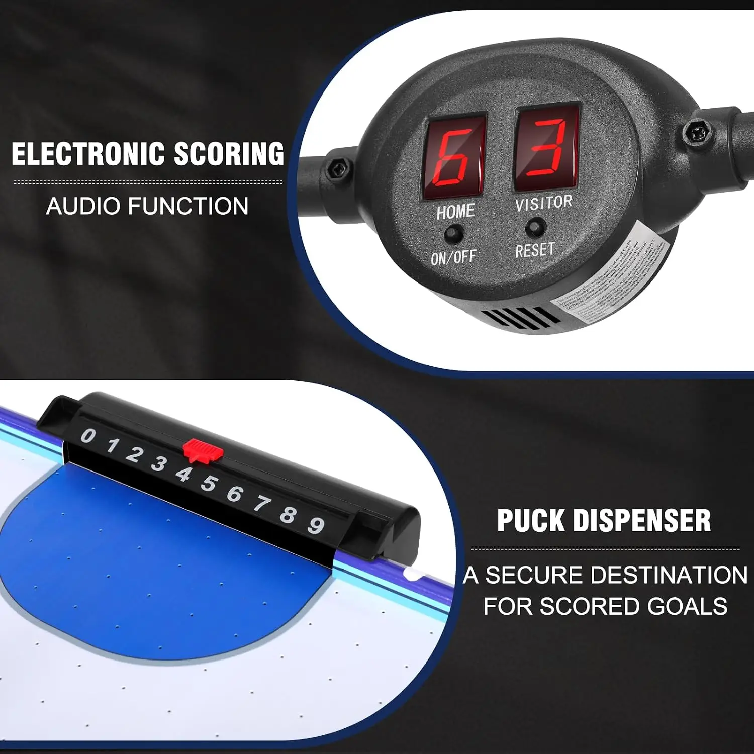 Tavolo da Air Hockey da 58 pol - Scoreboard Digital recensione e prezzo