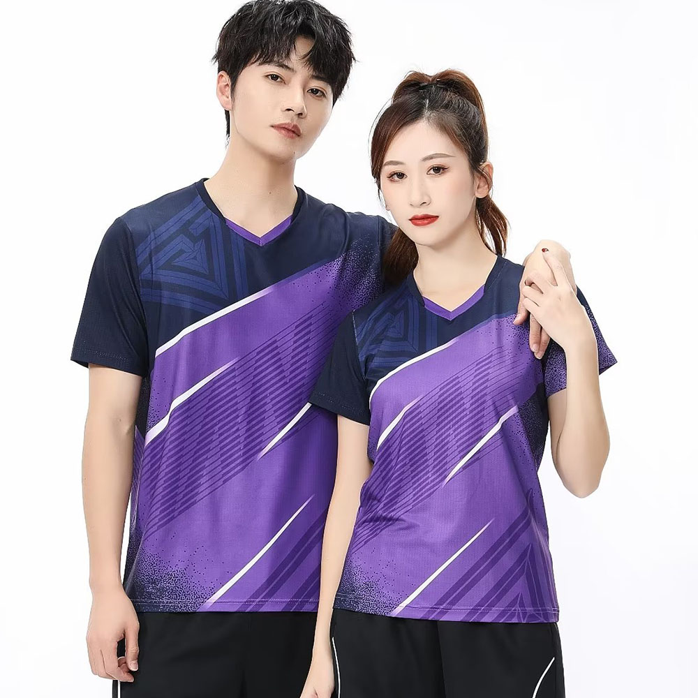 Uomo donna bambini Tennis Ping - Badminton Jersey recensione e prezzo