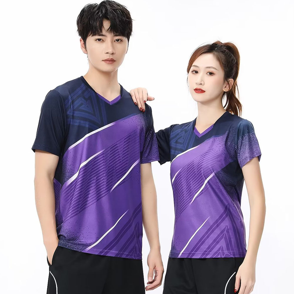 Uomo donna bambini Tennis Ping - Badminton Jersey recensione e prezzo