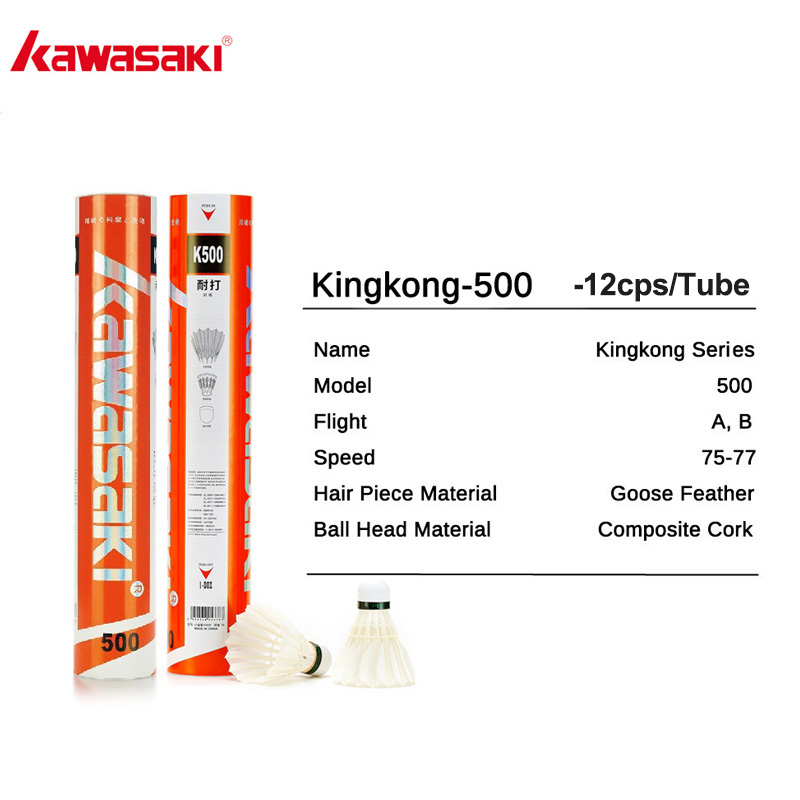 Kawasaki King Kong 500 / Queen - Feather Shuttlecock recensione e prezzo